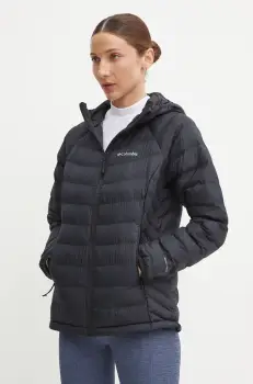 Columbia geaca sport Powder Lite culoarea negru, 2089391 imagine