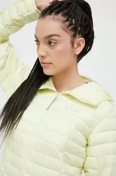 Columbia geaca sport Silver Falls culoarea galben, de tranzitie imagine