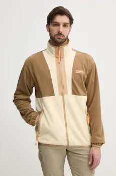 Columbia hanorac Backbowl II culoarea bej, modelator, 2126241 imagine