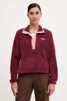 Columbia hanorac Benton Springs culoarea negru, cu model, 2085651 imagine