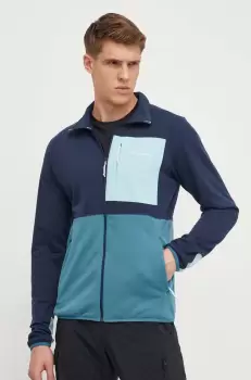 Columbia hanorac Columbia Hike culoarea albastru marin, modelator imagine