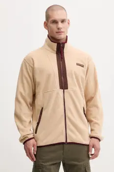 Columbia hanorac fleece Backbowl II Full Zip Fleece culoarea gri, uni, 2090851 imagine