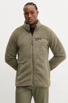 Columbia hanorac in aer liber Rugged Ridge culoarea verde, uni, 2135481 imagine