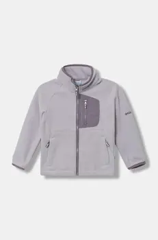 Columbia hanorac polar pentru copii Fast Trek IV culoarea negru, uni, 2087792 imagine