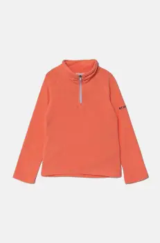 Columbia hanorac polar pentru copii Glacial culoarea portocaliu, neted, 1556945 imagine