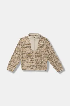 Columbia hanorac polar pentru copii Sequoia Grove culoarea bej, cu imprimeu, 2134961 imagine