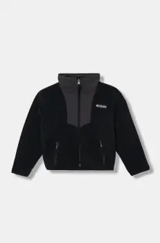 Columbia hanorac polar pentru copii Sequoia Grove culoarea bej, modelator, 2087631 imagine