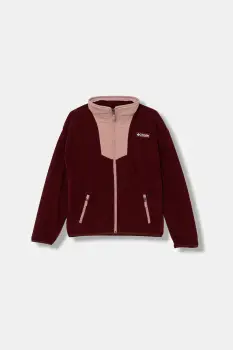 Columbia hanorac polar pentru copii Sequoia Grove culoarea bej, modelator, 2087631 imagine