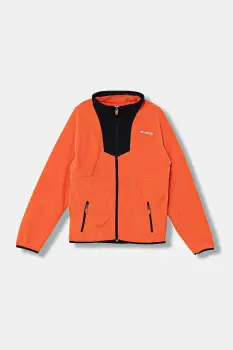 Columbia hanorac polar pentru copii Sequoia Grove culoarea bej, modelator, 2087631 imagine