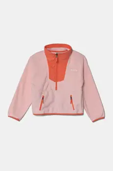 Columbia hanorac polar pentru copii Sequoia Grove culoarea roz, cu imprimeu, 2087651 imagine