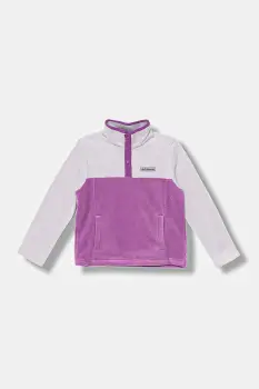 Columbia hanorac polar pentru copii Steens Mtn culoarea rosu, cu model, 2087881 imagine