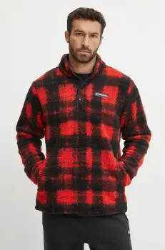 Columbia hanorac Rugged Ridge culoarea rosu, modelator, 2097811 imagine