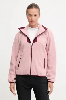 Columbia hanorac Sequoia Grove culoarea turcoaz, cu model, 2085313 imagine