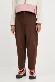 Columbia pantaloni de exterior Granite Point culoarea maro, 2135391 imagine