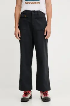 Columbia pantaloni de exterior High Cascades culoarea negru, 2136431 imagine