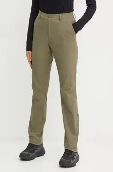 Columbia pantaloni de exterior Leslie Falls culoarea verde, 2087083 imagine
