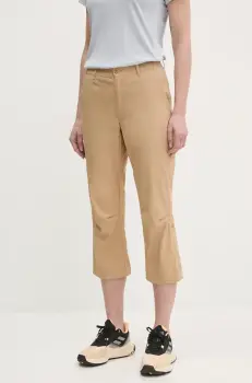 Columbia pantaloni de exterior Leslie Falls culoarea verde, 2119173 imagine