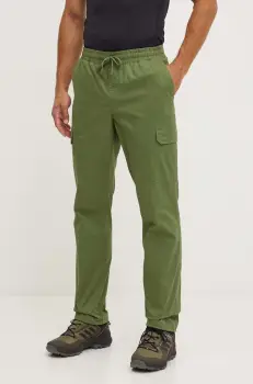 Columbia pantaloni de exterior Rapid Rivers culoarea verde imagine