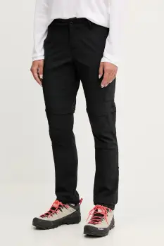 Columbia pantaloni de exterior Silver Ridge culoarea negru, 2037616 imagine