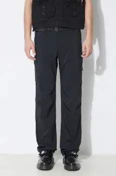 Columbia pantaloni de exterior Silver Ridge Utility culoarea negru, drept, 2012952 imagine