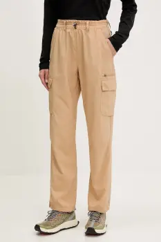 Columbia pantaloni de exterior Skien Valley culoarea bej, 2119143 imagine