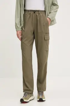 Columbia pantaloni de exterior Skien Valley culoarea verde, 2119143 imagine