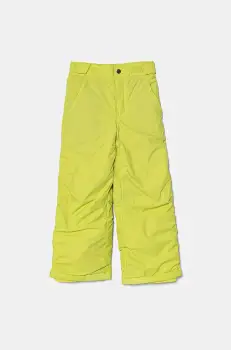 Columbia pantaloni de schi pentru copii Ice Slope culoarea verde, 2089881 imagine