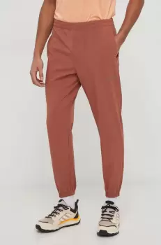 Columbia pantaloni OUTDOOR barbati, culoarea negru, drept imagine