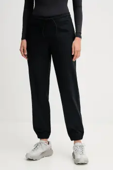 Columbia pantaloni ROC Ripstop culoarea negru, high waist, 2135771 imagine