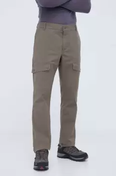 Columbia pantaloni Wallowa Cargo barbati, culoarea verde imagine