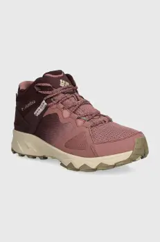 Columbia pantofi Peakfreak Hera Mid Outdry femei, culoarea roz, 2100201 imagine