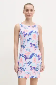 Columbia rochie culoarea violet, mini, drept imagine