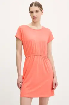 Columbia rochie sport Chill River culoarea portocaliu, mini, drept, 2126072 imagine