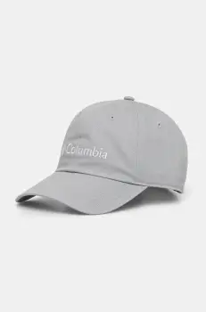 Columbia sapca de baseball din bumbac Provisions Ball Cap culoarea gri, cu imprimeu, 2096351 imagine
