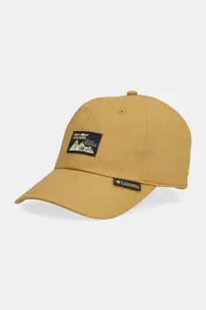 Columbia sapca de baseball din bumbac Provisions Ball Cap culoarea gri, cu imprimeu, 2096351 imagine