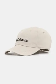 Columbia sapca de baseball din bumbac Provisions Ball Cap culoarea gri, cu imprimeu, 2096351 imagine