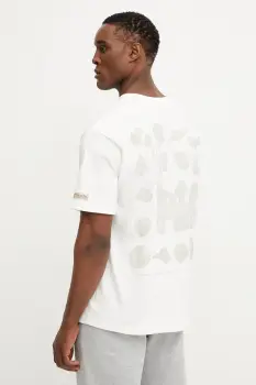 Columbia tricou CSC Heritage barbati, culoarea alb, cu imprimeu, 2090871 imagine