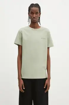 Columbia tricou din bumbac Rapid Ridge Back Graphic barbati, culoarea verde, cu imprimeu 1934824 imagine