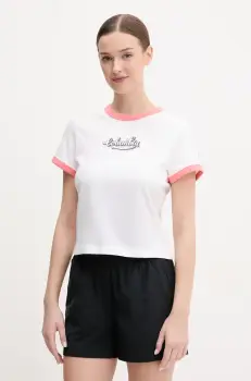 Columbia tricou din bumbac Rolling Bend femei, culoarea alb, 2120001 imagine