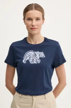 Columbia tricou Ruby Springs femei, culoarea albastru marin, 2120061 imagine