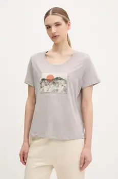 Columbia tricou Ruby Springs femei, culoarea gri, 2120051 imagine