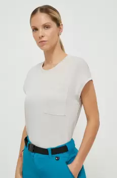 Columbia tricou sport Boundless Trek culoarea bej imagine