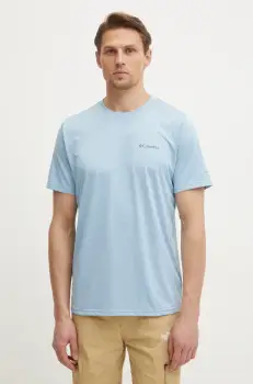 Columbia tricou sport Columbia Hike culoarea negru, neted, 1990391 imagine