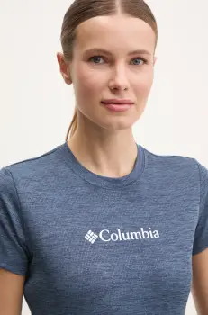 Columbia tricou sport Columbia Move culoarea bleumarin, 2103691 imagine