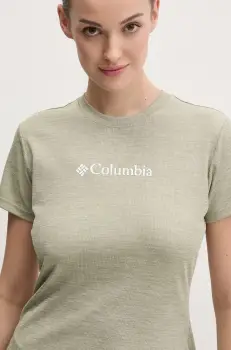 Columbia tricou sport Columbia Move culoarea verde, 2103691 imagine