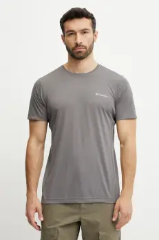 Columbia tricou sport Zero Rules culoarea gri, uni, 2118501 imagine