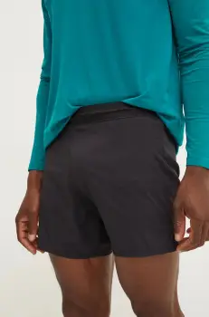 Compressport pantaloni scurti de alergare Performance culoarea negru, AM00018B imagine