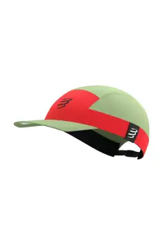 Compressport sapca 5 Panel Light culoarea verde, uni, XHWU7926 imagine