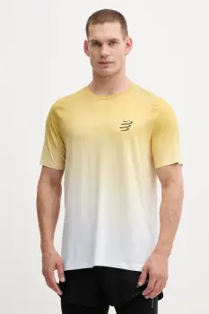 Compressport tricou de alergare Performance cu imprimeu, ATSM4920 imagine