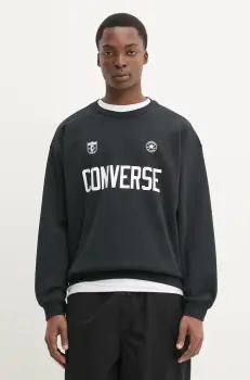 Converse bluza barbati, culoarea negru, cu imprimeu, 10028409-A01 imagine